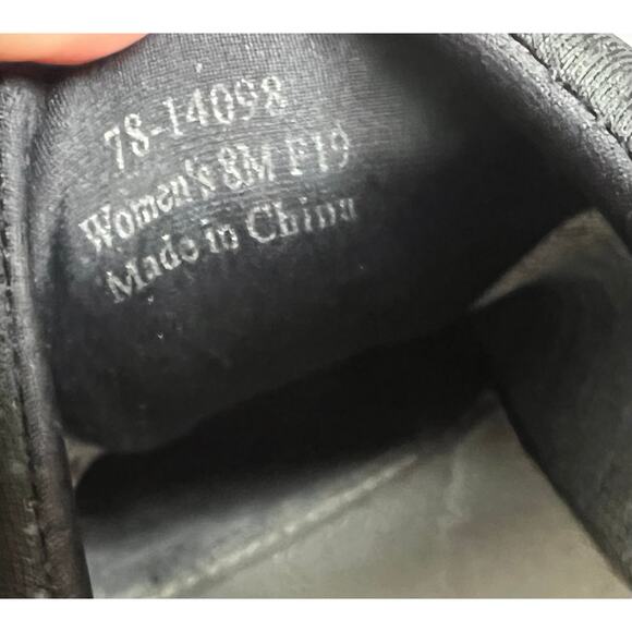 Johnston & Murphy Black and Gray Suede XC4 Waterproof Slip On Loafer Sneakers 8M - Picture 9 of 11